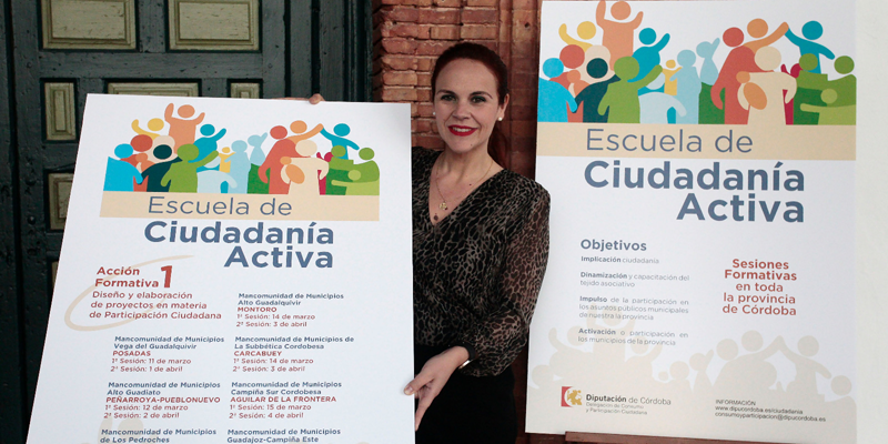 La Escuela de Ciudadanía Activa ha organizado una serie de acciones formativas en las sedes de las distintas mancomunidades de la provincia de Córdoba que se desarrollan hasta el 4 de abril.