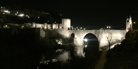 El Puente de Alcántara en Toledo incorpora iluminación conectada