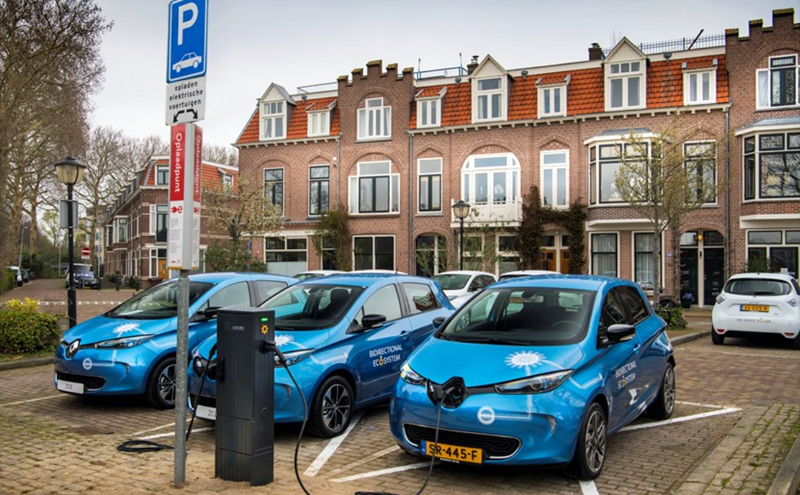 La carga reversible de vehículos eléctricos se pondrá a prueba en siete países de Europa.