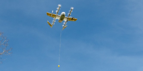 Una empresa de drones de Google recibe el primer permiso para la entrega aérea de paquetes en Estados Unidos