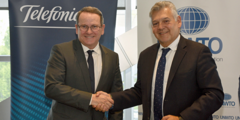 La OMT y Telefónica colaborarán en innovación y creación de herramientas digitales dirigidas al turismo