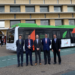 El primer autobús aeroportuario eléctrico de España empieza a operar en Sevilla