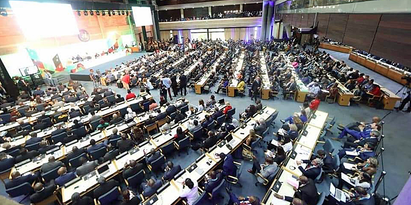 Primera asamblea global de ONU-Hábitat celebrada en Nairobi (Kenia) del 27 al 31 de mayo.