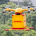 Un dron inteligente de DHL realiza la primera entrega de un paquete a un cliente en China