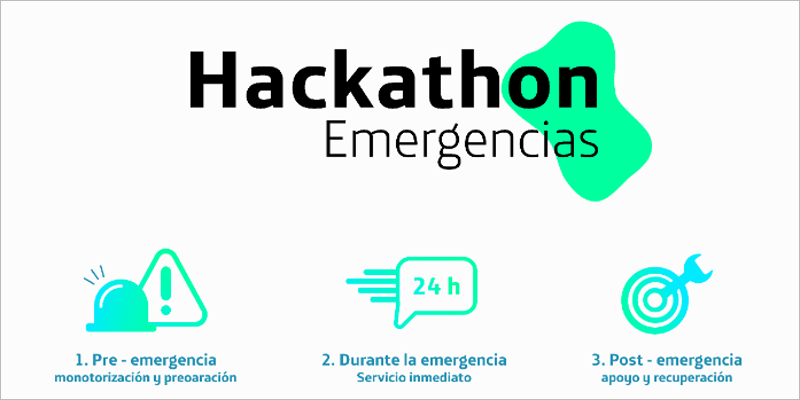 La inscripción al Hackathon de Emergencias está abierta hasta el próximo 4 de junio a través de la web.
