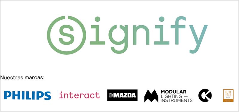 marcas de Signify