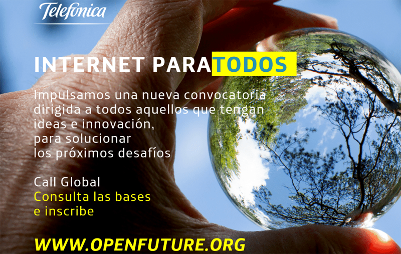 Compuesto Dictado Cañón Teléfonica lanza un concurso de propuestas para llevar Internet a zonas  aisladas de todo el mundo • ESMARTCITY