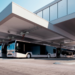 ABB desarrolla un sistema de carga para autobuses eléctricos con pantógrafo flexible para estaciones con poco espacio