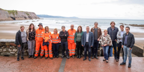 Una red de videometría monitoriza las playas de la provincia de Gipuzkoa