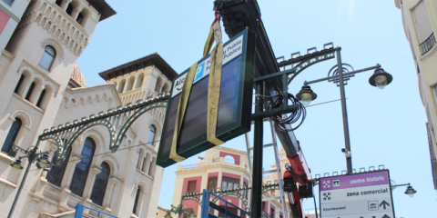 Tres aparcamientos inteligentes con una App móvil, en pruebas en la ciudad de Alcoy