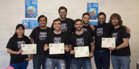 Apps para mejorar comedores sociales y la evacuación en emergencias, entre las ganadoras de HackForGood