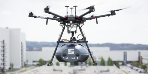 La planta de SEAT en Martorell recibirá el suministro rápido de piezas a través de un servicio de drones