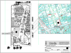 Figura 1. Plano de la planta del Edificio Abenarabi donde se ubica el Centro Único de Seguimiento CEUS.