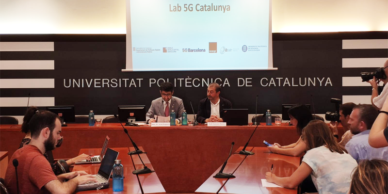 Firma del acuerdo por el Cataluña se convierte en un laboratorio de experimentación 5G.