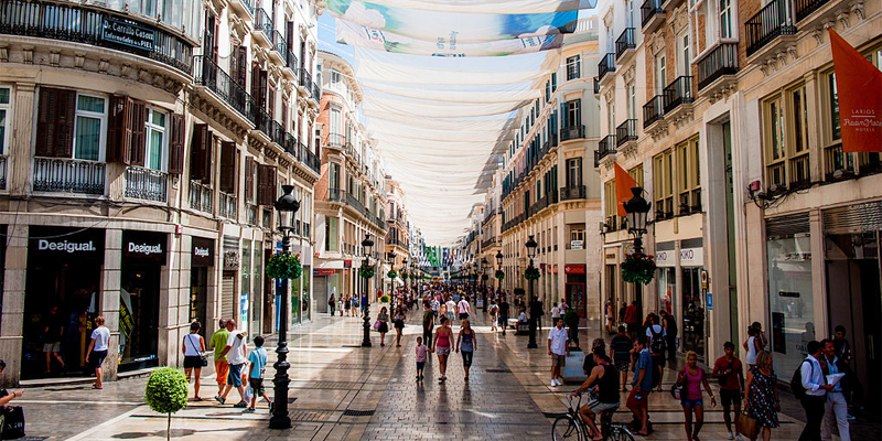 calle Larios de Málaga