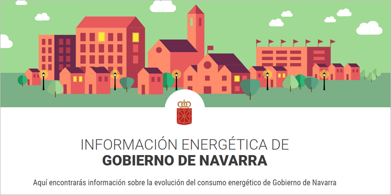 El portal energético ofrece información sobre el consumo de energía de edificios y equipamientos gestionados por el Gobierno Foral de Navarra, así como sus emisiones contaminantes y las medidas que se toman para reducirlas.