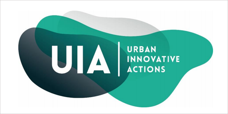 Logotipo de la iniciativa Acciones Urbanas Innovadoras (UIA).