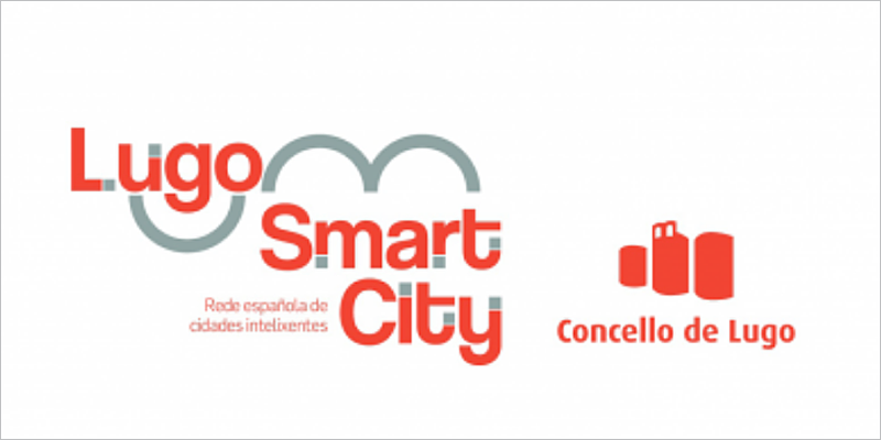 Logotipo de la estrategia de smart city de Lugo.