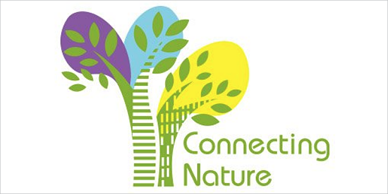 Logotipo del proyecto europeo "Connecting Nature"