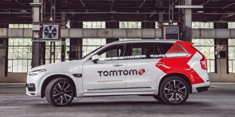TomTom desarrolla su propio vehículo de conducción autónoma en pruebas