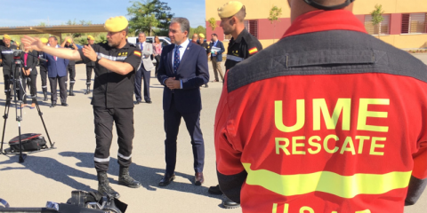 La gestión de emergencias en Andalucía mejora con la integración de la UME en la plataforma del 112