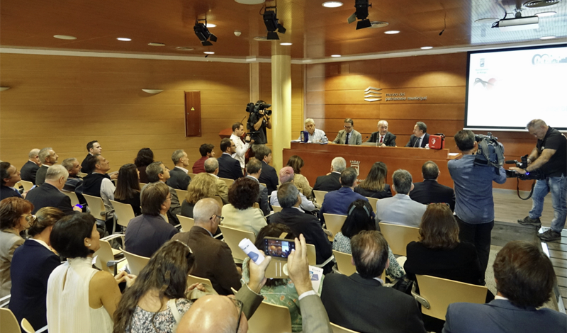 Presentación de la iniciativa en el Ayuntamiento de Málaga