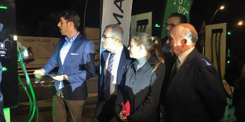 En funcionamiento la primera electrolinera de las Islas Baleares, que cuenta con 10 puntos de recarga rápida