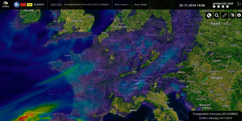 Anywhere, una tecnología para anticipar catástrofes naturales