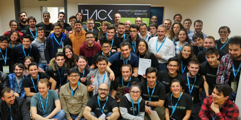 Una plataforma de voluntariado para discapacitados gana el primer premio de la V Edición de Hack2Progress