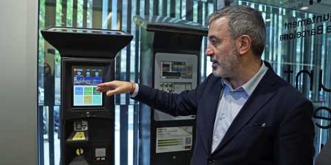 Barcelona estrenará 2.000 nuevos parquímetros con tecnología contactless