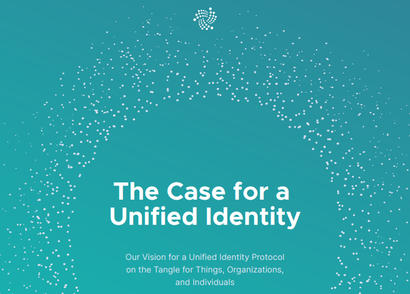portada 'The case for a unified identity'