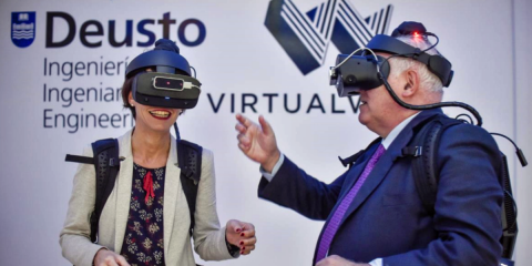 Un laboratorio de realidad virtual se inaugura en la Universidad de Deusto