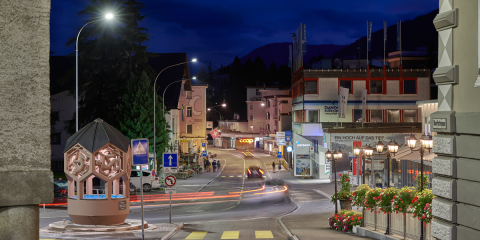 Signify conecta la iluminación de la ciudad suiza de Davos con Interact City para su telegestión