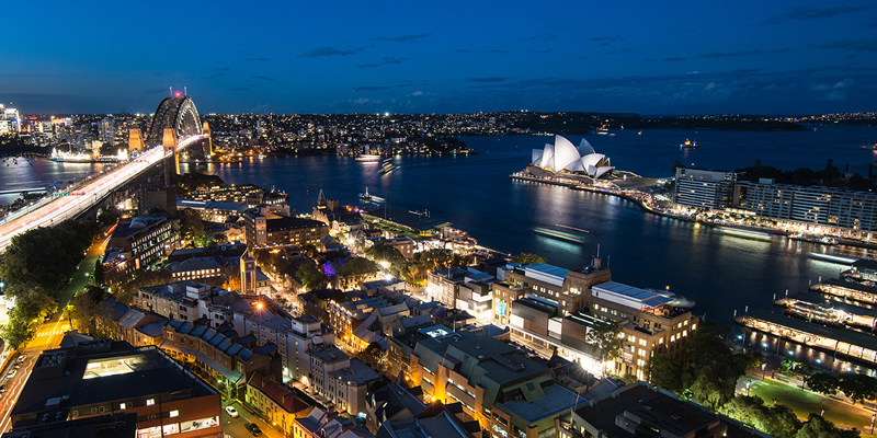 iluminación inteligente en Sydney, Australia