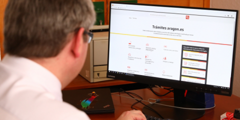 El Gobierno de Aragón actualiza su sede electrónica para optimizar los trámites administrativos