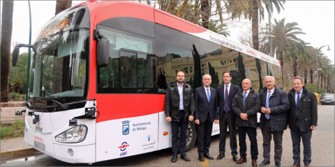 Málaga probará un autobús autónomo de tamaño estándar en una línea regular
