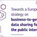 Hacia una estrategia europea sobre el intercambio de datos entre empresas y gobiernos para el interés público