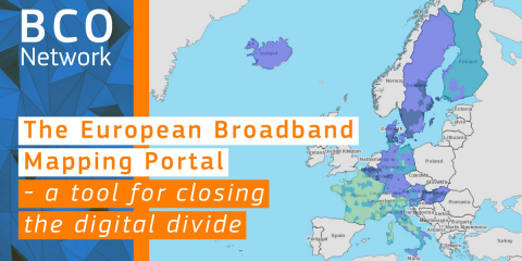 El mapa interactivo de banda ancha en Europa, una herramienta para acabar con la brecha digital