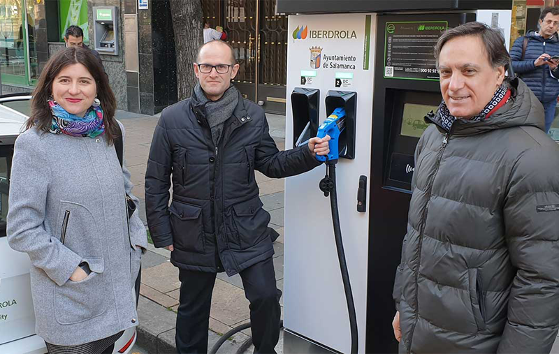 punto de recarga en Salamanca