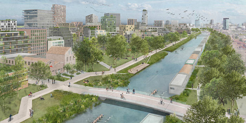 Merwede, el futuro distrito verde de Utrecht sin automóviles y con capacidad para 12.000 personas