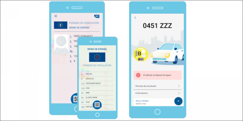 El nuevo carnet de conducir digital de la DGT permite realizar trámites de forma telemática