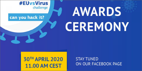 El hackathon paneuropeo #EUvsVirus anuncia las iniciativas ganadoras