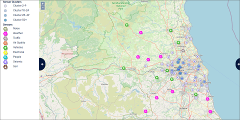 Herramientas de smart city para evaluar la efectividad de las medidas de distanciamiento social en Newcastle