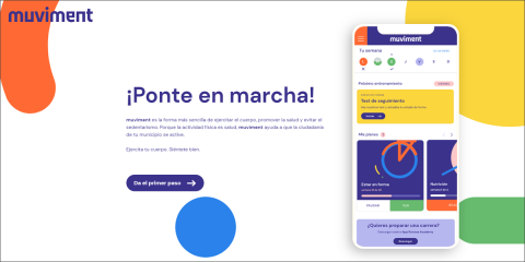 Muviment, un servicio gratuito de entrenamiento personalizado online que promueve hábitos saludables en los municipios