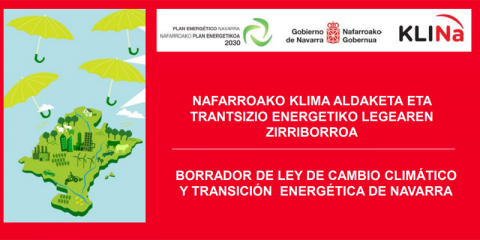 Abierto a participación pública el anteproyecto de ley de cambio climático de Navarra