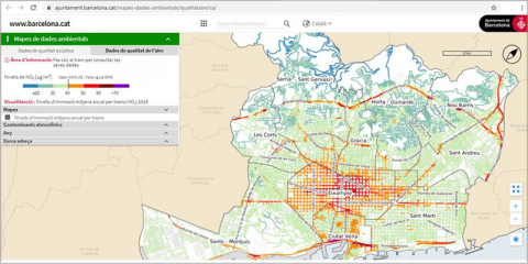Barcelona pone en marcha una nueva estación para controlar la calidad del aire