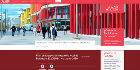 El Laboratorio Aragón Gobierno Abierto retoma los procesos de participación ciudadana