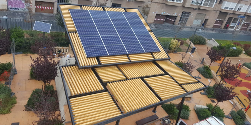 pérgolas fotovoltaicas en Valencia