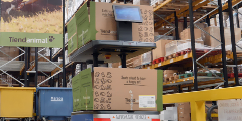 En marcha una flota de robots autónomos en un centro logístico de Seseña, en Toledo