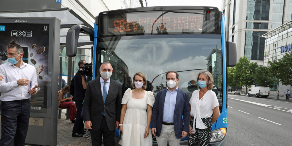 primer autobús a demanda de la EMT de Madrid
